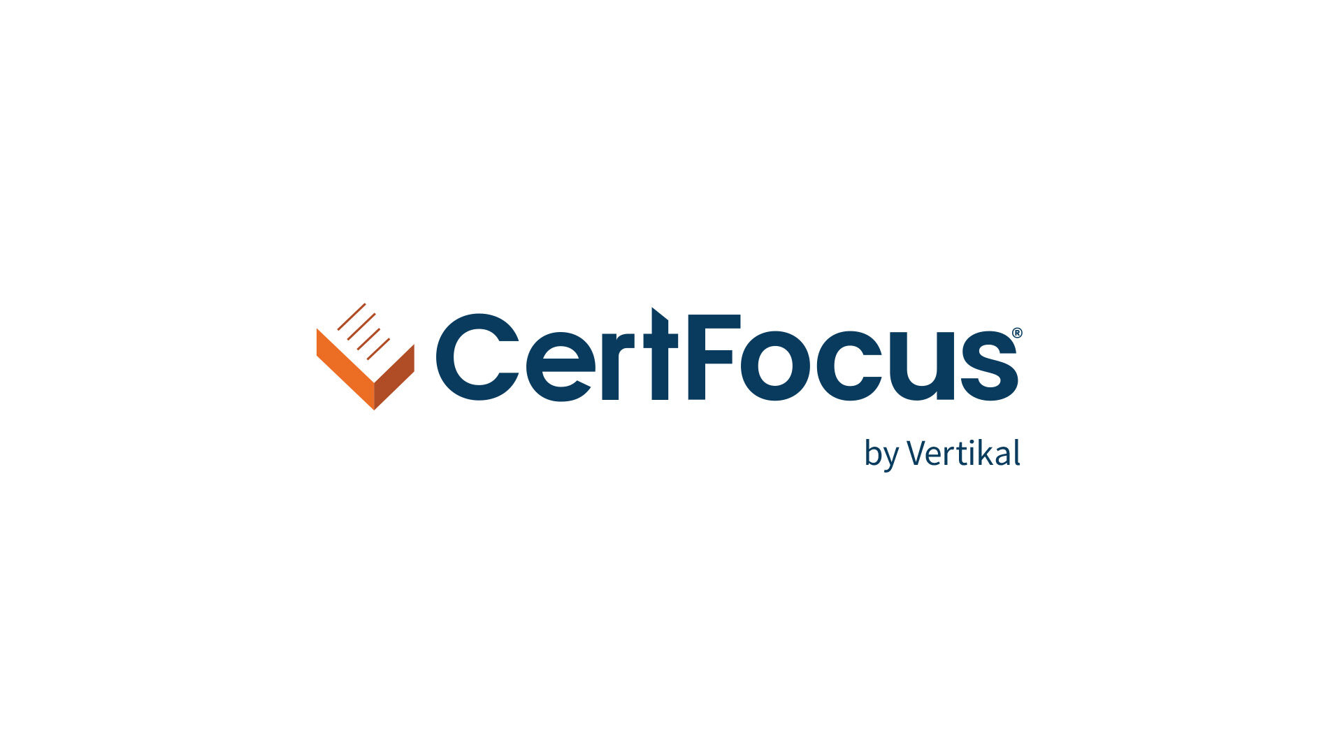 CertFocus by Vertikal RMS - 2025 Logo design.